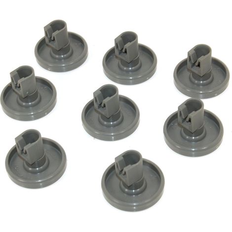 Geschirrspülerrollen – 8 Rollen für den Unterkorb – Faure, Zanussi, AEG, Electrolux, Ikea… (1/4)