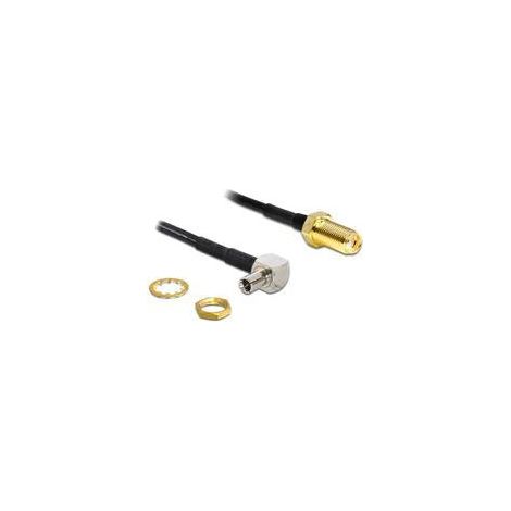 DeLOCK HF Kabel Delock SMA Bu Einbau TS-9 90 Stecker 170mm (88487) (1/2)
