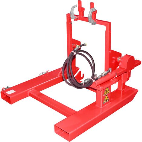 Bauer Südlohn Basculeur pour poubelle MK-H 120, peint, rouge feu (1/2)