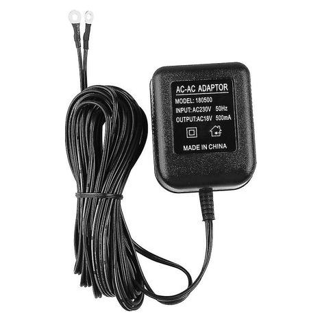 Alimentatore per videocitofono Ring (BQ), trasformatore da 18 V 500 mA, cavo da 10 m, compatibile con campanelli e videocitofoni Ring (spina UE). (1/5)