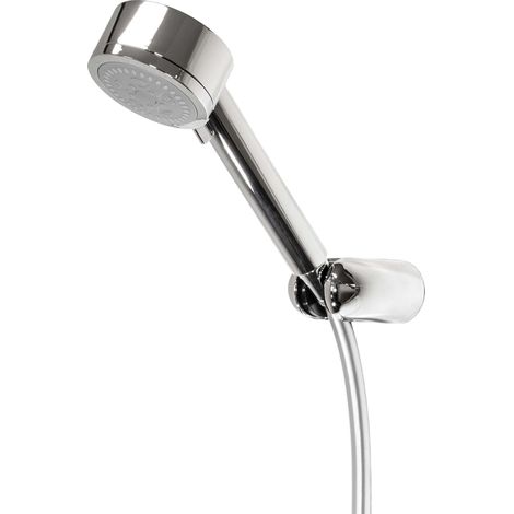 tecuro Wannenset ew-80 - mit 5 Funktionen Handbrause, Brauseschlauch 125 cm, Wandhalter 5-fach verstellbar (1/5)