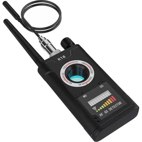 Détecteur de caméras cachées sans fil et détecteur anti-espion, détecteur RF et GPS pour traceurs et localisateurs de micros espions (1/5)