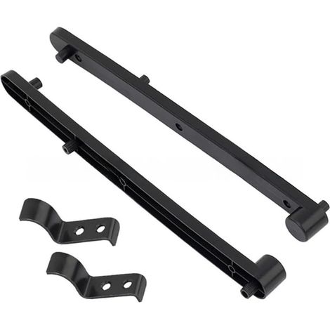 Rail de guidage dissimulé en plastique pour portes battantes (1/5)