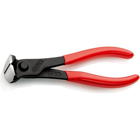 KNIPEX 68 01 160 EAN Tronchese per meccanica con tagliente frontale rivestiti in resina sintetica atramentata nera 160 mm