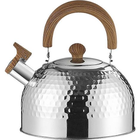 3-Liter-Pfeifteekanne, großes Fassungsvermögen, Vintage-Wasserkocher für die Küche (1/5)