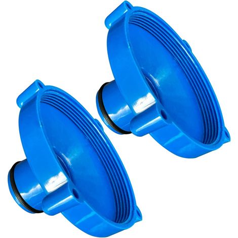 Bardusch - Lot de 2 adaptateurs pour aspirateur de piscine, Tuyau de skimmer, Tuyau d'aspiration, Filtre supplémentaire 80 mm à 32 mm (1/5)