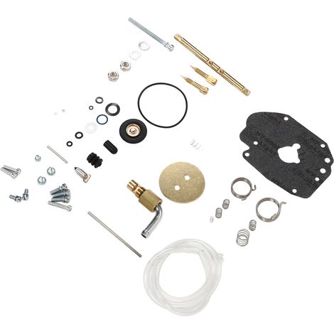 Kit de réparation et révision de carburateur avec durite et joint, ensemble de refection pour carburateur de moto de course, pièces de rechange pour super carburateur (1/5)