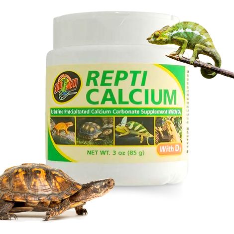 ZOOMED Repti Calcium 85g - Calcio per rettili e anfibi con D3