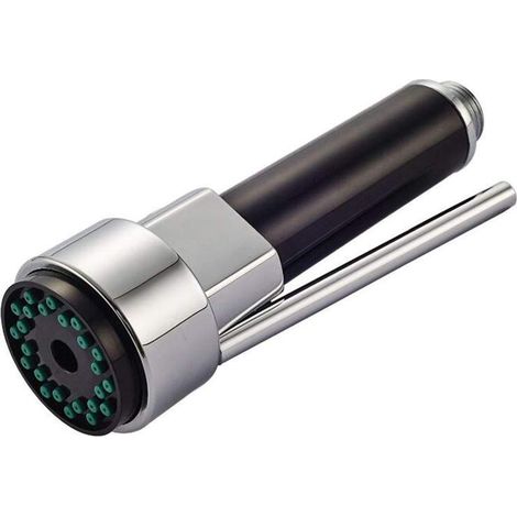 Douchette de robinet de cuisine - Robinet de cuisine monomode en ABS, pièce de rechange pour douchette de robinet d'évier, flexible extractible, bec, 1 fonction (1/5)
