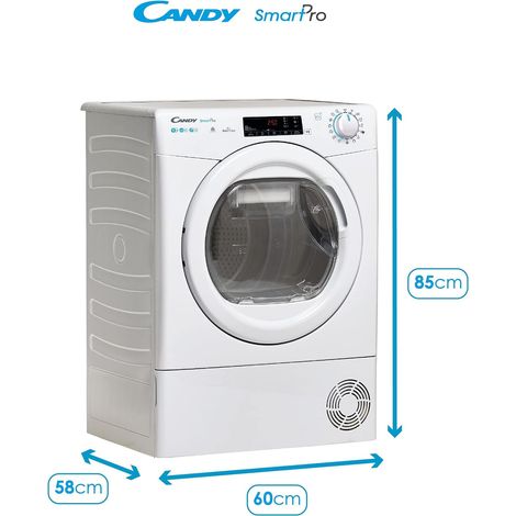 Candy CSOE H9A2TE-S Secadora Bomba de Calor 9Kg A++ Blanca