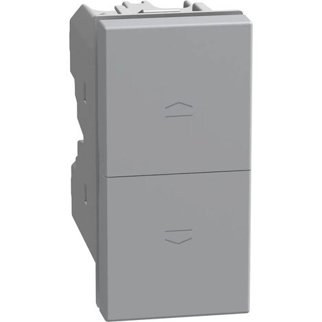 Pulsante doppio MatixGo Bticino SILVER JG4036
