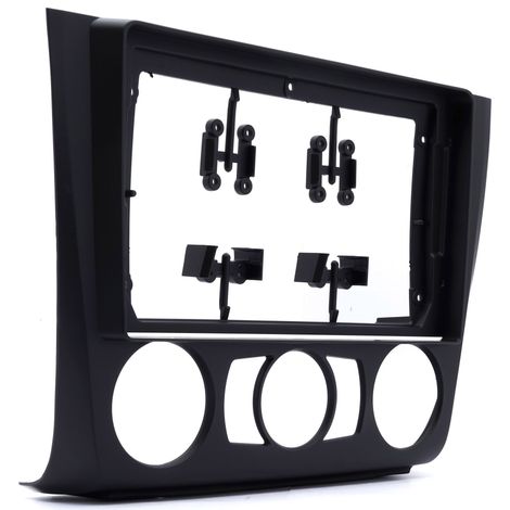Marco de radio de 9" para BMW E81, E82, E84, E87 y E88 (aire acondicionado manual) (1/5)