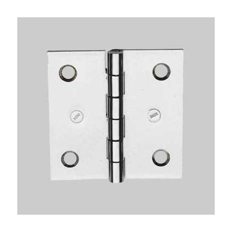 Cerniera inox per arredamenti nautici art. 850in 40x30 mm conf. da 24 pz