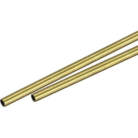 Tube Round 3mm External Diameter 0.25mm Wall Thickness 300mm Pipe Length 2 Pcs (1/5)