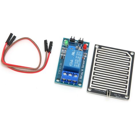 Module de contrôle des gouttes de pluie, carte de capteur, potentiomètre réglable pour la surveillance météorologique (1/5)
