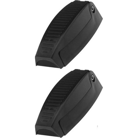 2PCS Car Door Latch Holder Hook, 2PCS RV Trailer Storage, Durable Material, Easy Installation, Camper, Trailer, Black (1/5)