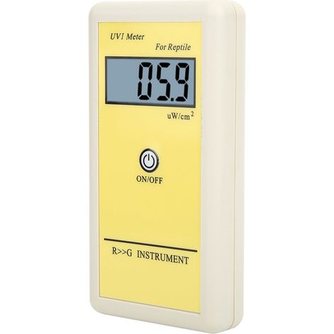Tragbares UV-Messgerät mit Solarindex-Tester zur Messung des UV-Gehalts der Sonne (1/5)