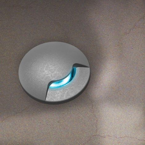 Fumagalli Aldo 1L Segnapasso Faretto LED G9 4000K Incasso 1 Lato Grigio IP 67 Luce Naturale (1/2)