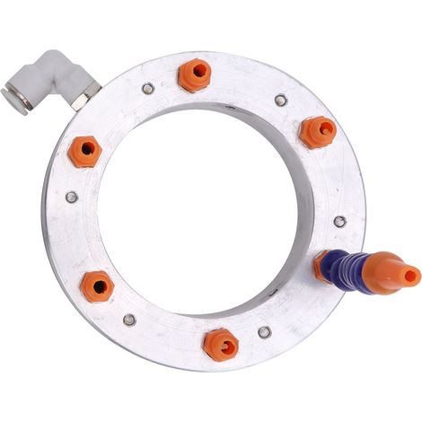 Wassersprühring für Graviermaschine, Durchmesser 100 mm, Wasserrohr mit 10 mm Außendurchmesser (1/5)