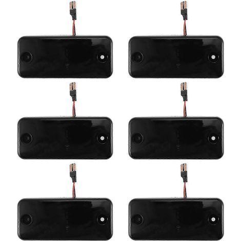 6 feux de position latéraux à LED fumés pour Fiat Ducato, Citroën, Peugeot, Iveco Daily et DAF.