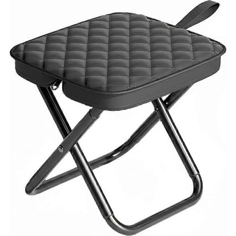 Tabouret pliable en forme de sac à dos, chaise de poche portable, tabouret de camping pliable et épais pour adultes, tabouret de randonnée en forme de sac à main (1/5)
