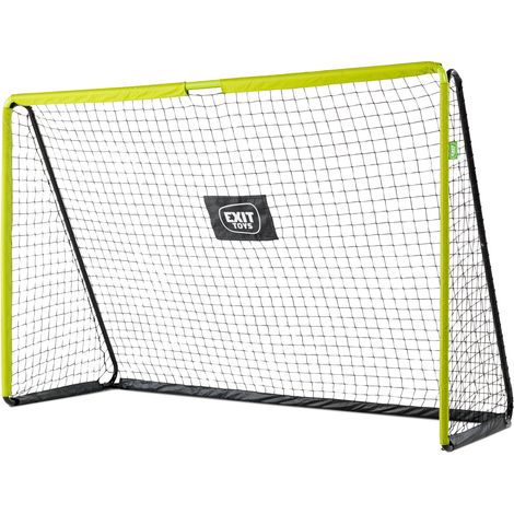 EXIT Tempo Steel Football Goal 10x6.6ft – Green/black