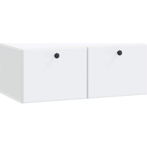 Maison Exclusive - Mobile Porta TV da Muro 78,5 x 41 x 30 cm Bianco (1/5)