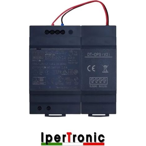 ALIMENTATORE 24V 2.5A CON SEPARATORE TWOTWO IPERTRONIC