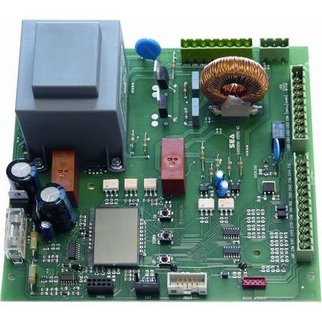 Centrale de commande GATE 2 DG 230V – Gestion de serrure électrique – Décodage radio RF UNI 433 MHz – Compatible avec moteurs 230V – SEA (1/3)