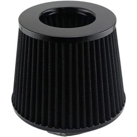 Pulitore filtro aria, 76 mm, tubi di aspirazione con filtro di ricambio 2.99" di diametro (nero) (1/5)