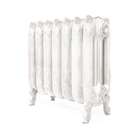 Radiateur fonte blanc sur pieds - Hauteur 710mm Longueur 1262mm - 1136 watt - 15 éléments - OXF710/1262WS3