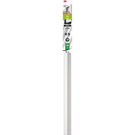 3M Bas De Porte Adhésif Sol Lisse Premium, L.93 Cm Blanc