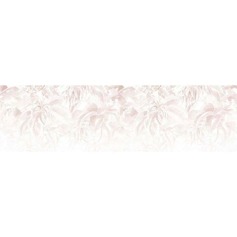 Papier peint panoramique rose et blanc nature Tapisserie panoramique élégante motif floral Papier peint panoramique idéal pour chambre (1/3)
