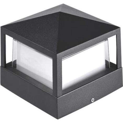 Lampes de poteau, lampes de porte, éclairage extérieur, luminaires de villa, lampes d'entrée de jardin, d'aménagement,de portail et de clôture étanches IP65 en alliage d'aluminium, lumière blanc chaud