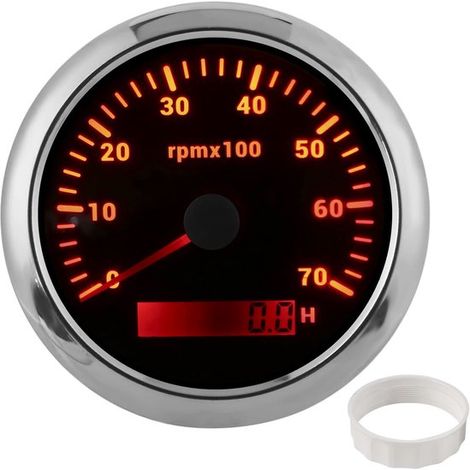 Tacómetro Tacómetro,barco o motor (negro),negro,85 mm (1/5)