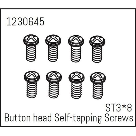 Button Head Screws - Selftapping M38