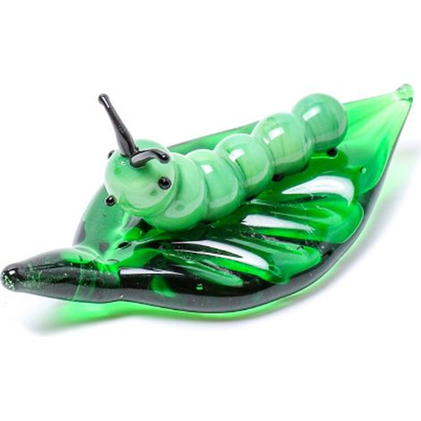 Insecte En Verre - Figurine Miniature Artisanale Soufflée À La Main - Décoration De Bureau Tablette Fenêtre Voiture - Lot De 6 (1/5)