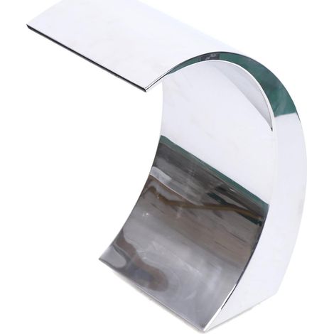 Cascade Douche Piscine Cascade Eclaboussure d'eau Piscine Piscine Fontaine Acier inoxydable Piscine Piscine Fontaine 60 x 30 cm (1/5)