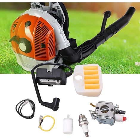 Pièces de carburateur pour tronçonneuses Husqvarna 340, 345, 346, 350 et 353 (Zama Carb Parts, références 503283208, C3 EL32 et C3 EL18). (1/5)