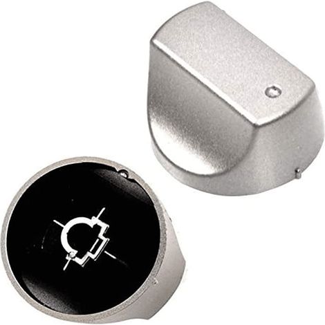 Lot de 2 boutons inox d'origine