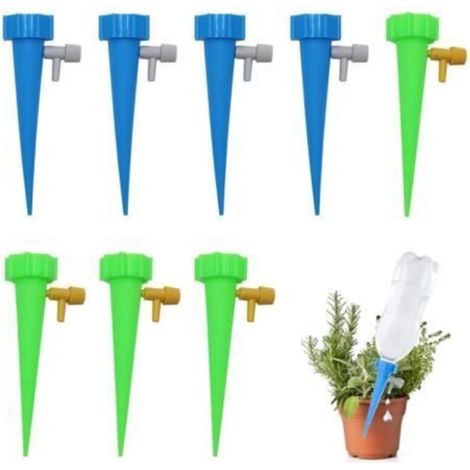 Automatic Irrigation Kit - 8 Pieces - Bottle Dripper - White - Universal