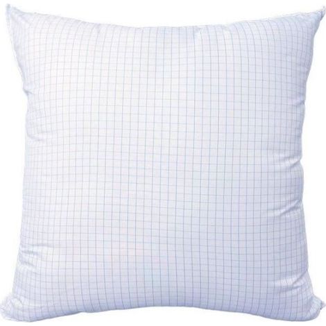 Oreiller médium 60x60 cm - Protection anti punaise, anti acarien - 550 gr - Blanc - Fabriqué en France (1/5)