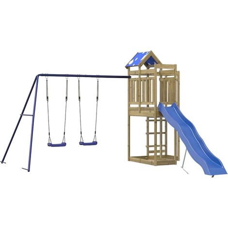 Maison Exclusive - Set da Gioco da Esterno in Legno di Pino Impregnato