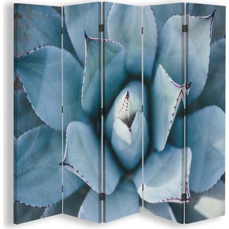 Paravento bilaterale, Agave dall'alto - 180x170 (1/5)