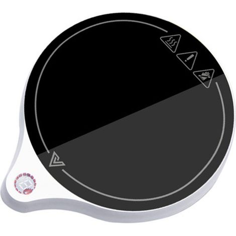 Chauffe-tasse électrique à température constante pour mugs à café, idéal pour la maison, le bureau et les voyages (blanc). (1/5)