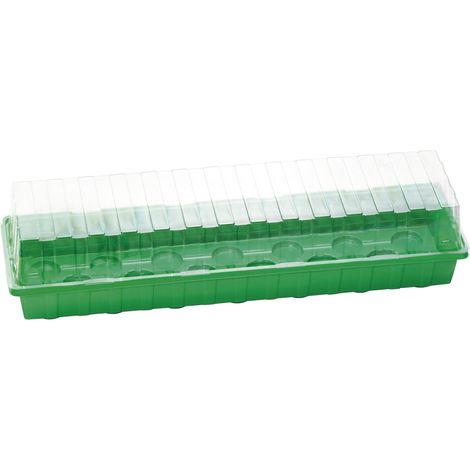 Romberg – Mini-serre de culture CLASSIC L – Verte, plastique, 54 x 12 x 15 cm (1/3)
