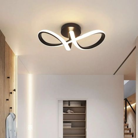 Appliques murales, applique murale 24 W, applique murale LED extérieure, lampe de couloir moderne, éclairage intérieur à lumière chaude, éclairage d'escalier, éclairage mural, plafonnier (1/5)