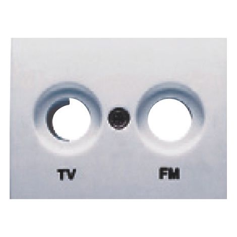 Copripresa TV-FM SILVER LUNA BJC Coral 21330-PL