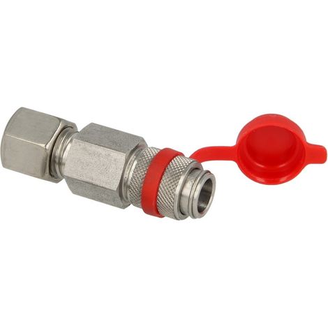 GOK Accouplement enfich. inox SKU 02 449 PS 5 bar, RVS 8 x SKU