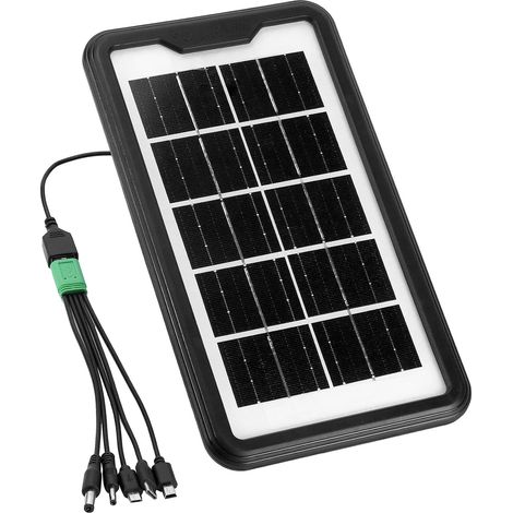 Chargeur Solaire pour Telephone randonnée Panneau Solaire USB Mini Panneau Solaire (1/5)